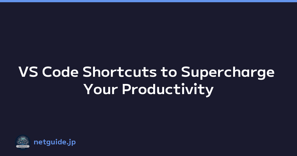 Featured image of post VS Code Shortcuts to Supercharge Your Productivity